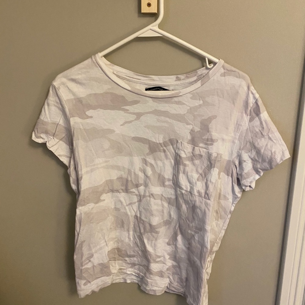 Abercrombie and Fitch camo tee